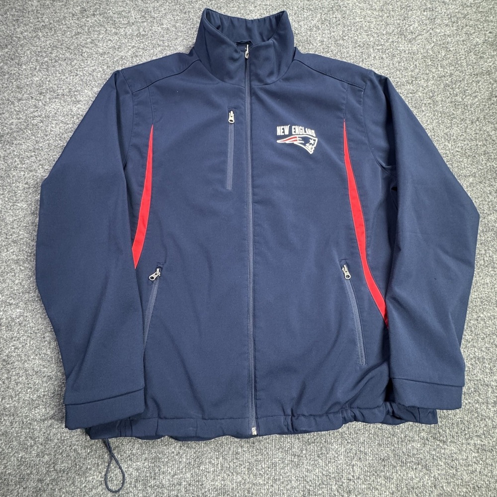 New England Patriots G-III Apparel Group Softshell Jacket Mens XXL Blue NFL